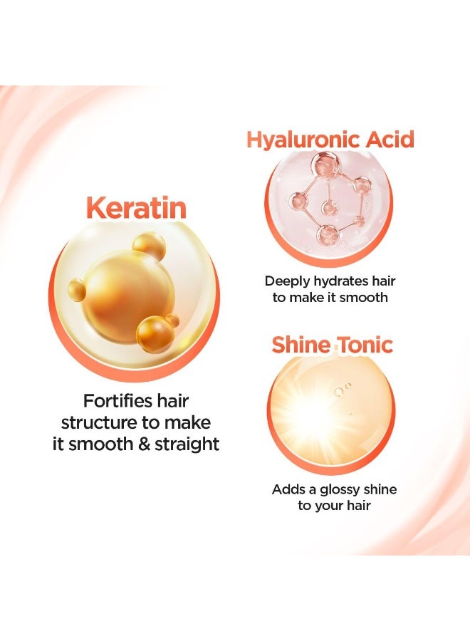 بي بلانت ثنائي بلانت المتطور لتنعيم الشعر | شعر أنعم لمدة تصل إلى 72 ساعة* | ينظف بلطف | يجعل الشعر خالياً من التجعد وأكثر استقامة | يغذي بعمق | يمنح لمعاناً مذهلاً | للرجال والنساء | 300 مل + 250 غ - Image 3